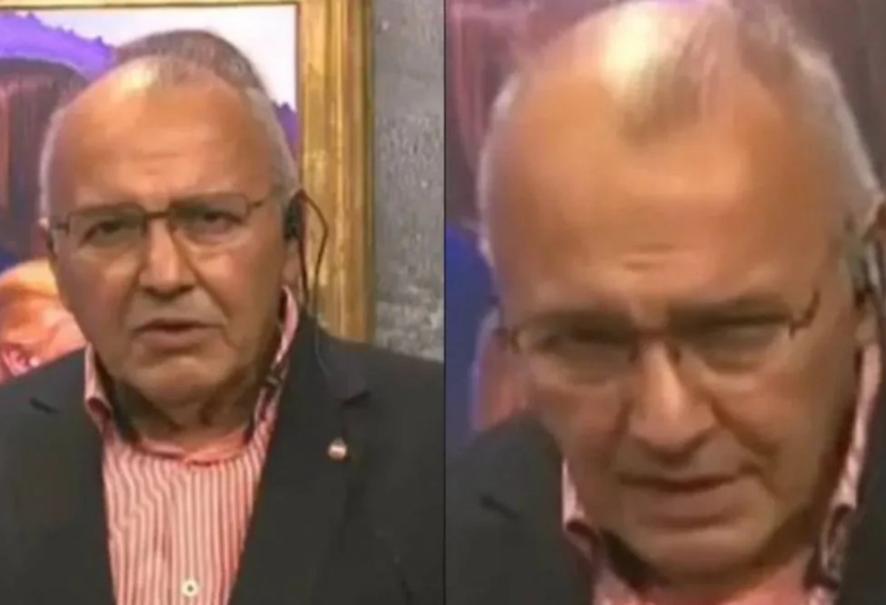 VIDEO: el momento en el que el Hernán Damiani se infarta en vivo y luego muere