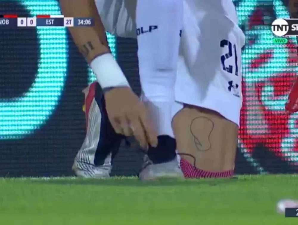 El jugador que se hizo un tatuaje de “Los Simpson” y es sensación en las redes