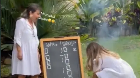 Le ganó la ansiedad y arruinó la fiesta de revelación de sexo del bebé de su hermana