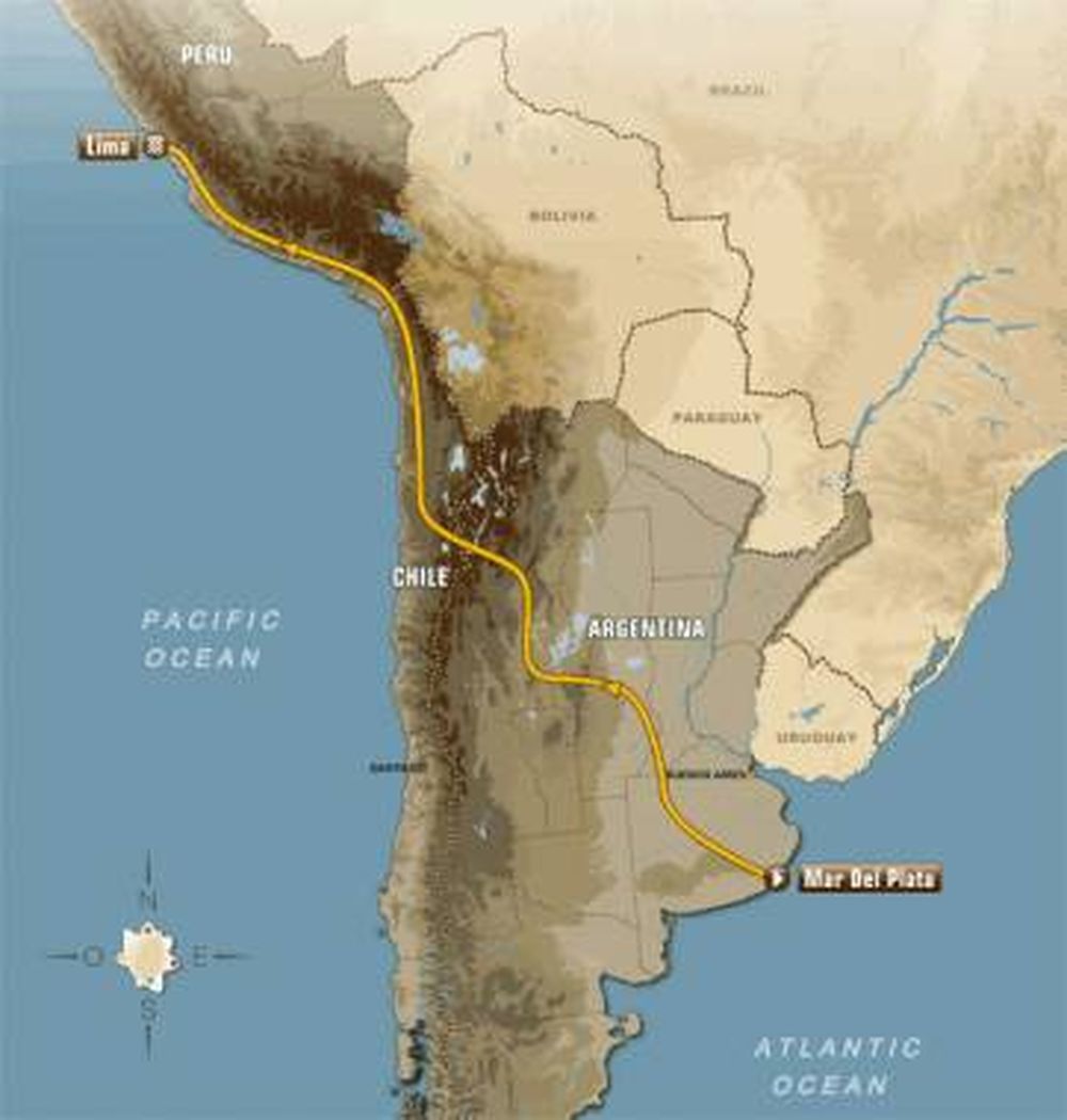 El mapa polémico