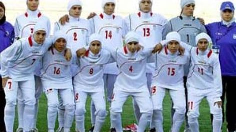 La FIFA le prohibió jugar al seleccionado femenino de Irán