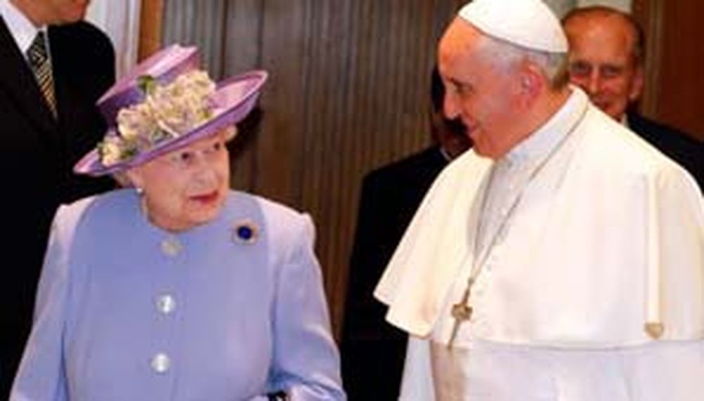 Culminó el encuentro del Papa Francisco con Isabel II