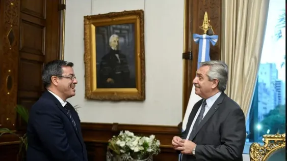 El santafesino Germán Martínez toma la vacante de Máximo K en Diputados