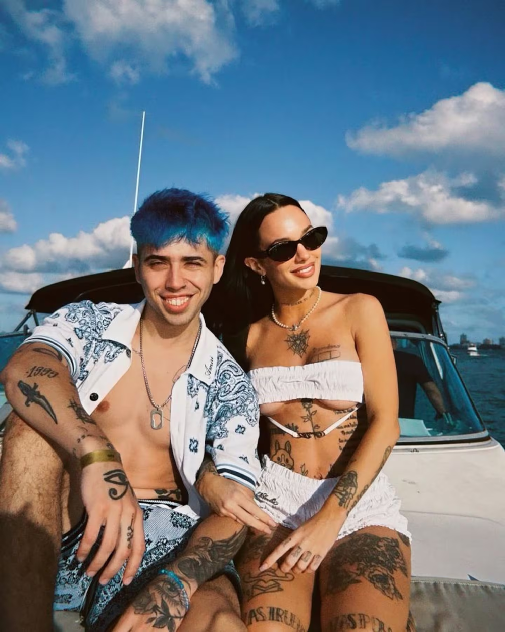 Luck Ra y La Joaqui ya no son novios: &eacute;l decidi&oacute; separarse. (Foto: instagram/lajoaqui)