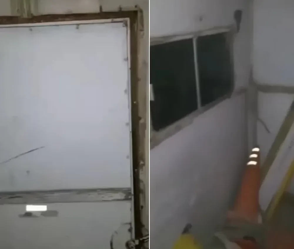 Vuelve a viralizarse el escalofriante video paranormal grabado por un sereno en Zonda: gritos y golpes en las peredes y el techo.