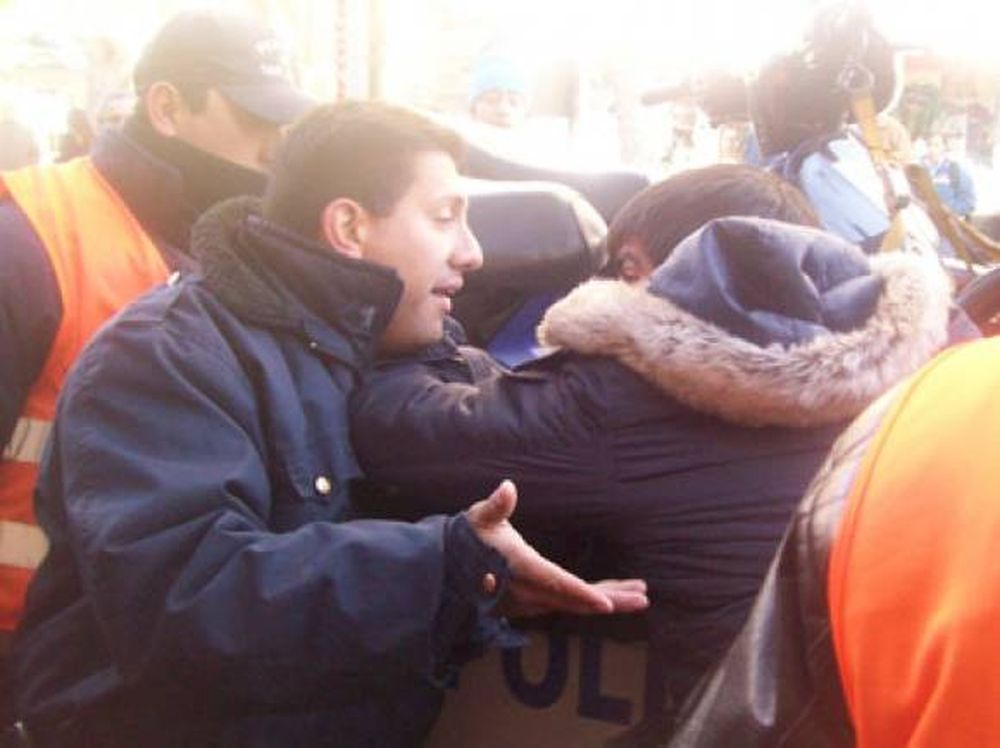 Una detención con bastante polémica