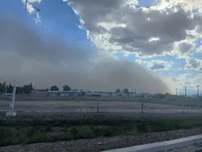 El viento sur llegará con fuerza a San Juan y se espera una baja de temperatura para los próximos días. El viento sur llegará con fuerza a San Juan y se espera una baja de temperatura para los próximos días.