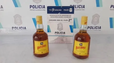 A la mañana robó un vino y un vodka; a las pocas horas volvió para llevarse un whisky