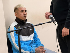 José Miguel Garramuño, acusado del tiroteo en un robo en Rawson, que casi termina en tragedia.&nbsp;