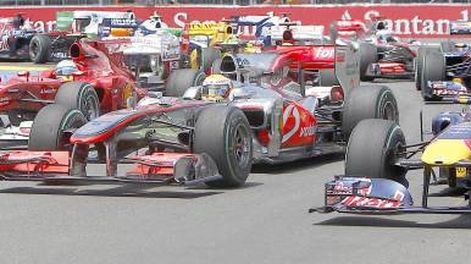 Disparen contra Vettel