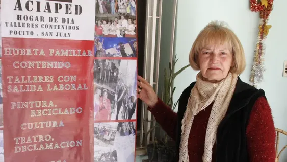 La pocitana que lleva más de 20 años ayudando a personas discapacitadas