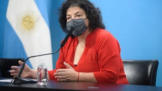 Carla Vizzotti fue operada por un cuadro de apendicitis aguda y evoluciona favorablemente