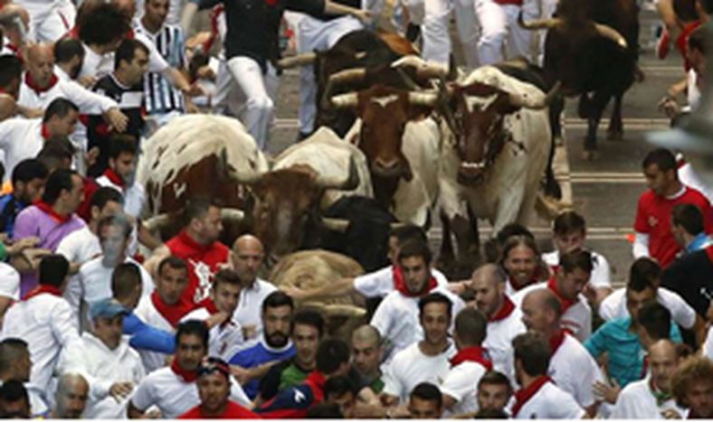 Ya son 4 los heridos en el primer encierro de San Fermín