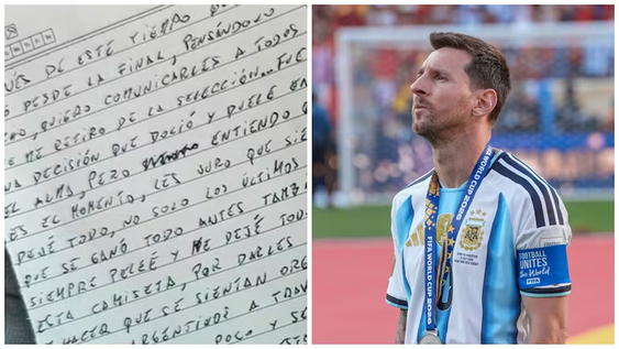 ¿Qué revela la carta de despedida de Lionel Messi? El análisis que muestra su dolor oculto.