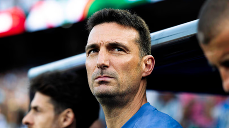 Lionel Scaloni, DT de la Selección argentina.