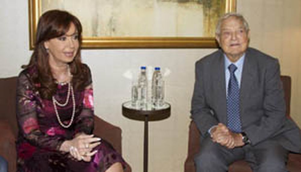 La reunión entre Cristina y Soros duró más de una hora