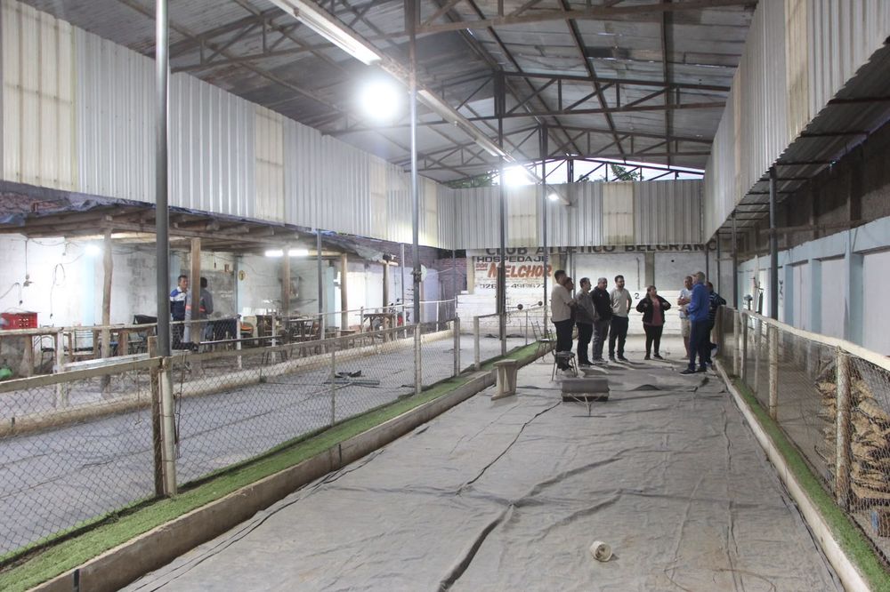 Modernización. Belgrano de Caucete concretará el anhelado sueño de la pista sintética.