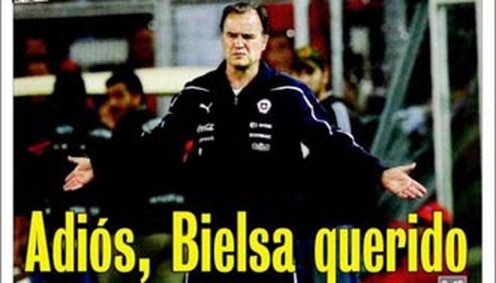 La prensa de Chile despidió con afecto a Marcelo Bielsa