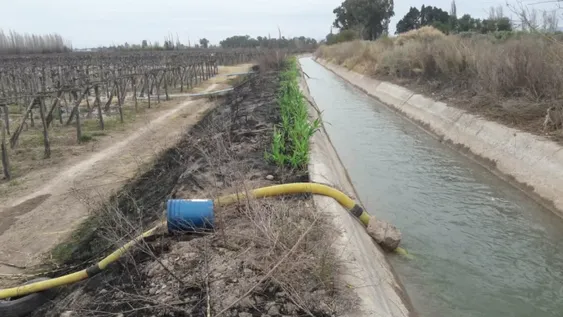 Ahora Hidráulica saldrá a cobrar multas a regantes que roben agua de los canales