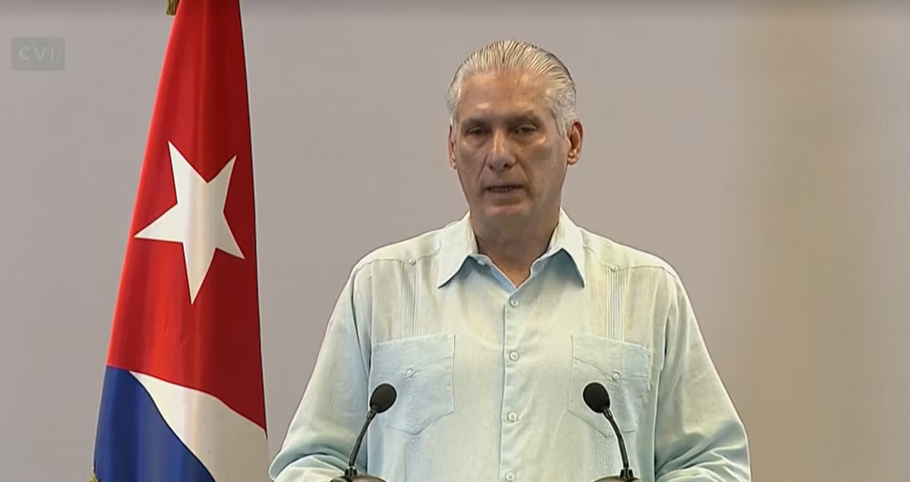 El dictador Miguel Díaz-Canel dijo que mantiene conversaciones con EEUU en medio de la crisis energética de Cuba