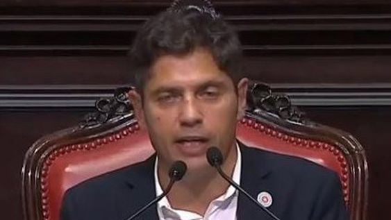 DISCURSO. El gobernador Axel Kicillof repasó su último año de gestión y adelantó lo que pretende este próximo periodo.
