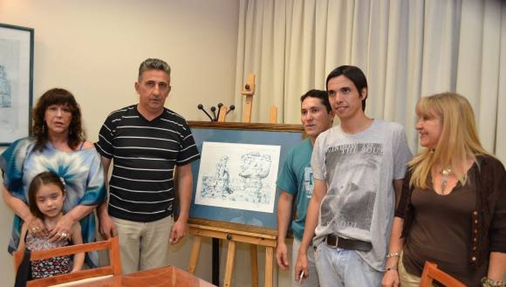 Exposición de óleos grabados