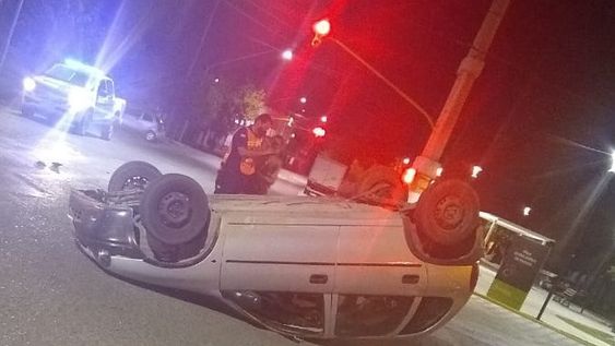 Vuelco en Rivadavia