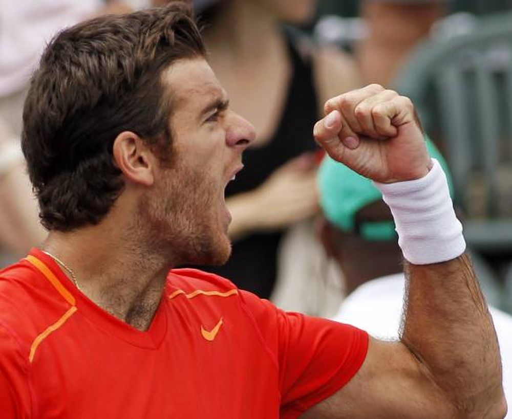 Del Potro va escalando
