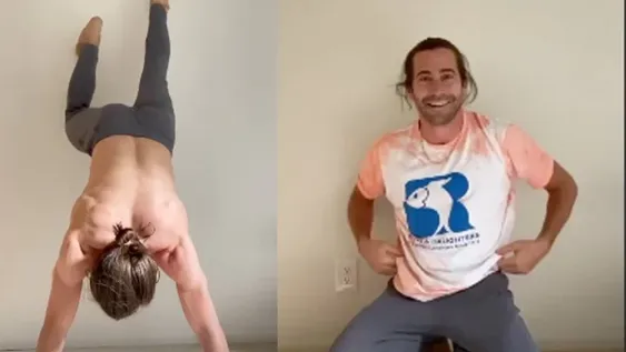 El actor Jake Gyllenhaal revolucionó las redes con el “T-shirt challenge”