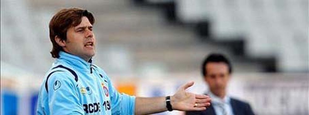 Pochettino firmó hasta el 2012 con el Espanyol