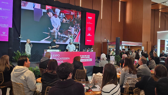 san juan y un excelente paso por la expo delicatessen de cordoba: el 75% de los expositores cerraron negocios