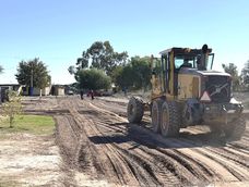 En 9 de Julio comenzaron la preparación de las calles para una obra de pavimentación histórica. En 9 de Julio comenzaron la preparación de las calles para una obra de pavimentación histórica.