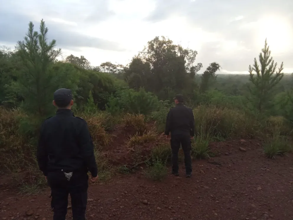 La zona donde hallaron el cuerpo.