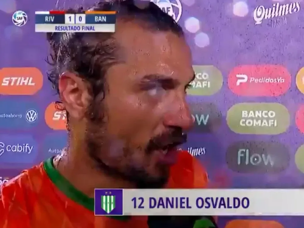 Osvaldo, sobre el recibimiento hostil en el Monumental: “Me chupan un h…”