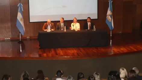 Diario de Cuyo | ACTO. La ministra de Gobierno, Laura Palma, encabezó el acto de presentación del Protocolo Interinstitucional ante Situaciones de Trabajo Infantil que se divide en 3 fases: detección, protección de derechos y prevención.