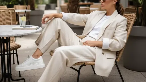 Del gimnasio a la oficina… y más: zapatillas, las reinas del outfit