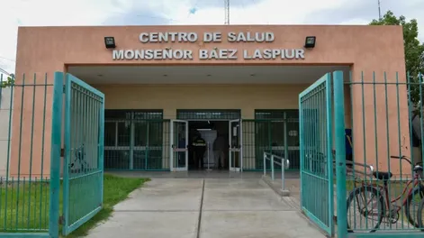 Centro de salud Monseñor Báez Laspiur.&nbsp;