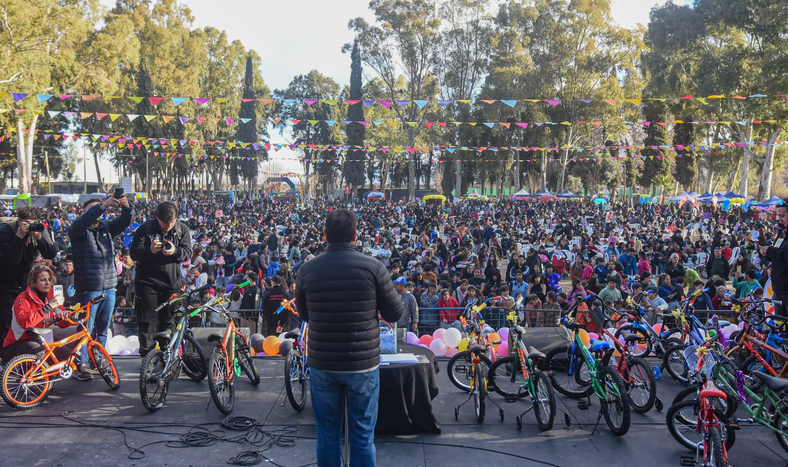 Más de 20 mil personas celebraron el Día del Niño con una gran fiesta en Santa Lucía
