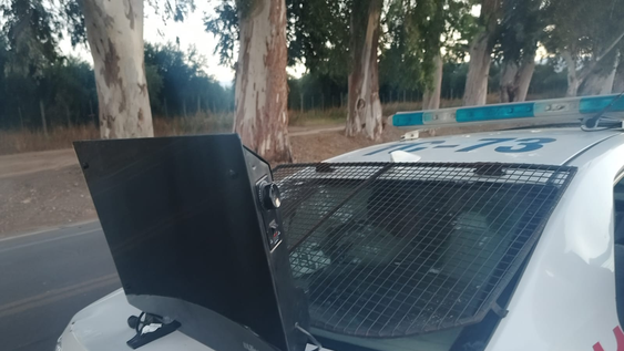 El caloventor fue trasladado a Comisaría 13°.