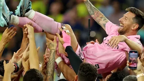 Idolo. Leo Messi sigue llevando al Inter Miami a la gloria y ahora, irá por el título de la MLS en un partido especial para el 10.