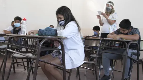 Covid en las escuelas sanjuaninas: 0,22% de casos en alumnos y 3,35% en docentes