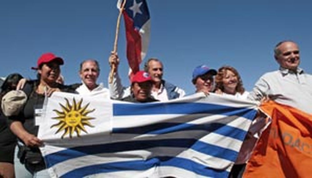 Sobrevivientes de Los Andes les dieron esperanza a los mineros