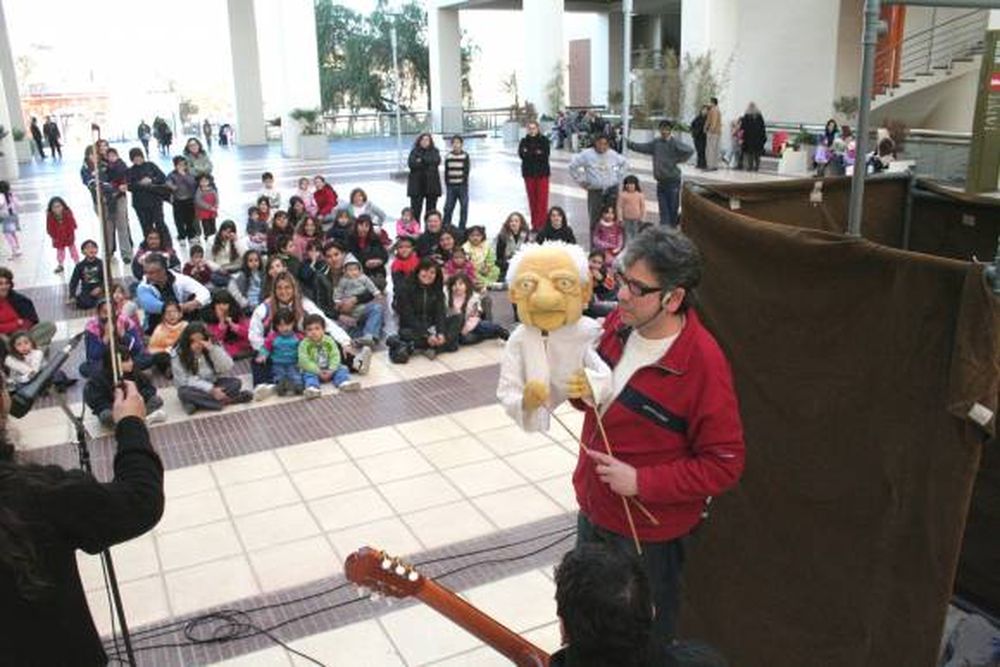 Diversión en la plaza seca