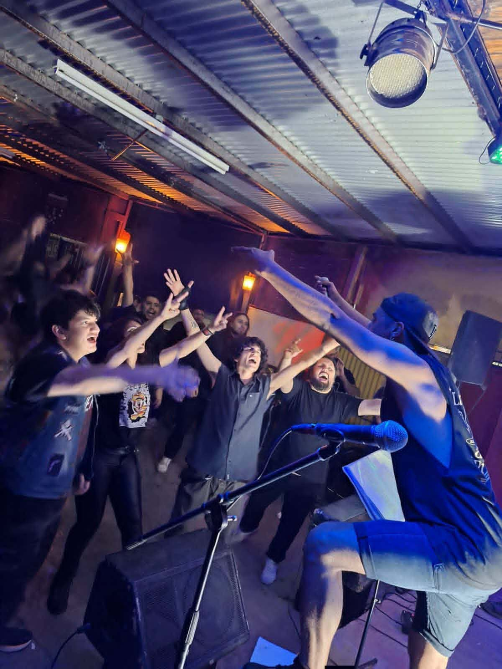 Tributo a Metallica, primera edición. Tuvo lugar el año pasado... y quedaron con ganas de más.&nbsp;