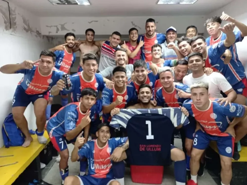 San Lorenzo de Ullum se trajo una gran victoria de San Luis