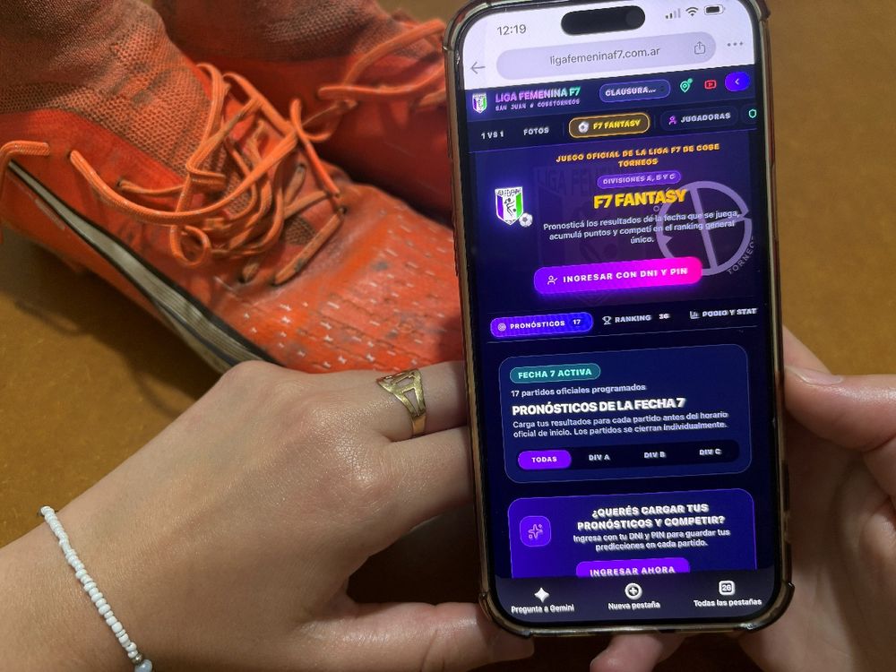 F7 Fantasy: la innovación digital que pone a jugar a la Liga F7 afuera de la cancha.