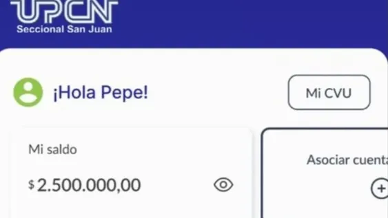 Captura de la app.-