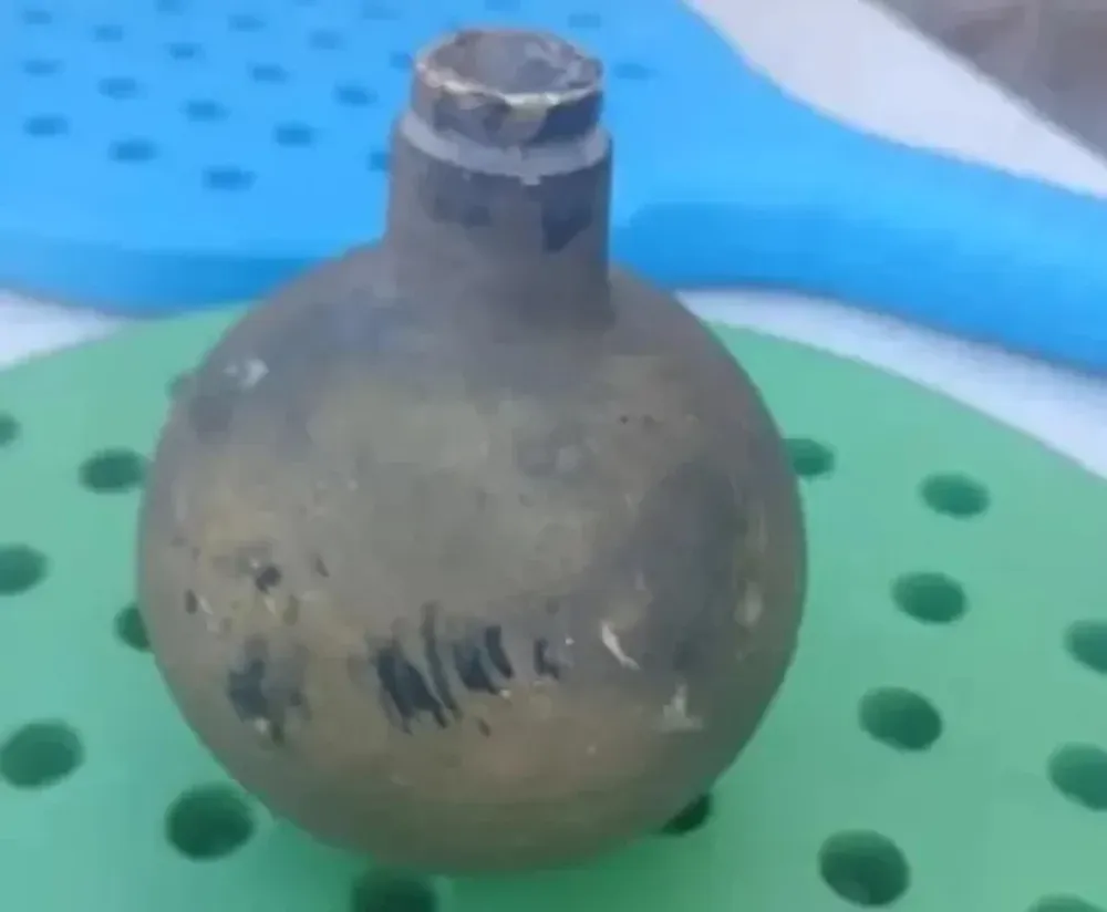 Susto en un barrio rawsino por el hallazgo de una granada