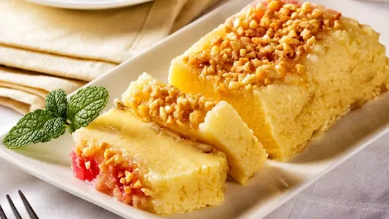 Budín de arroz con leche, la variante de un clásico