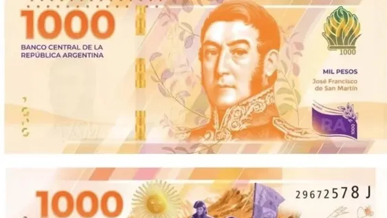 Volverá la cara de San Martín a un billete